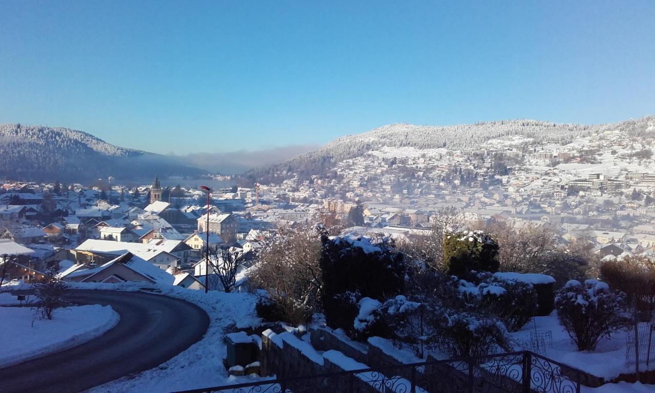Studio Cosy Avec Vue Sur Lac Et Montagne A Gerardmer 30 M² Dış mekan fotoğraf